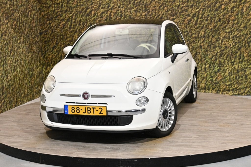 Fiat 500 1.2 Lounge Automaat | Airco (bj 2009), Euro 5, Gebruikt, 1242 cc, 4 cilinders