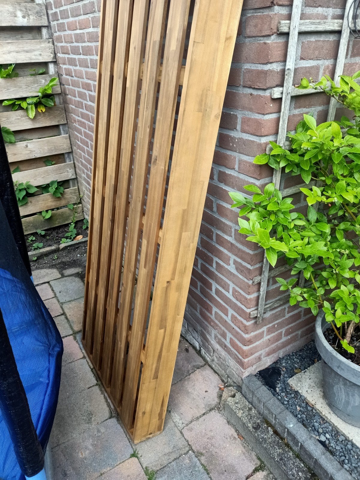 Acacia houten zitting voor loungeset, Tuin en Terras, Tuinsets en Loungesets, Ophalen, Gebruikt, Loungeset, Bank