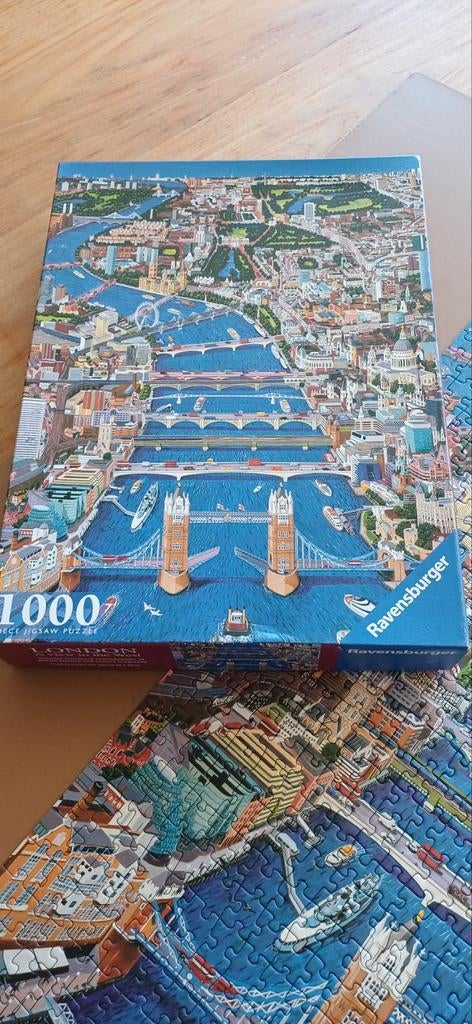 Ravensburger 1000 stukjes London-a view to the west-, Ophalen of Verzenden, Nieuw, Rechthoekig