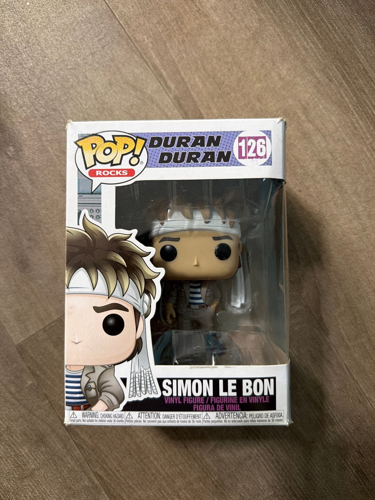 Funko Pop! Rocks Duran Duran Simon Le Bon #126, Ophalen of Verzenden, Nieuw