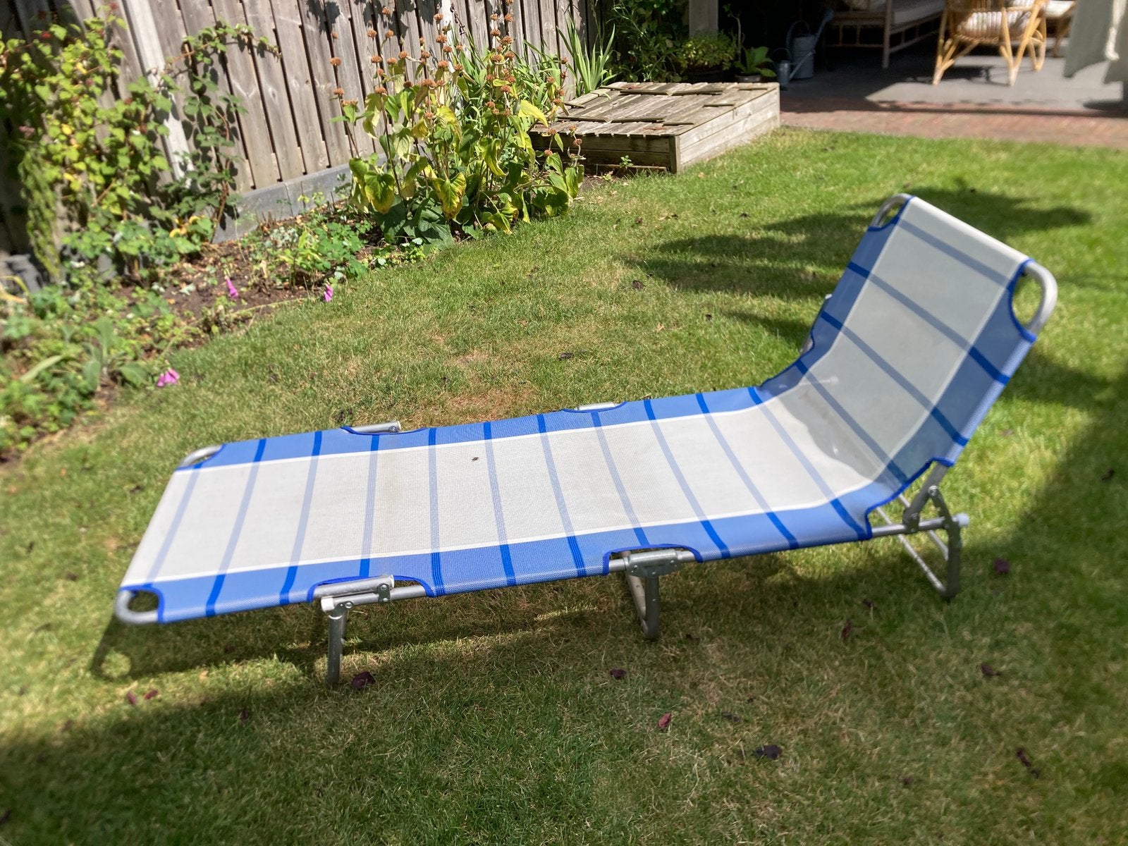 Stretcher, Ophalen of Verzenden, Gebruikt, Aluminium, Inklapbaar