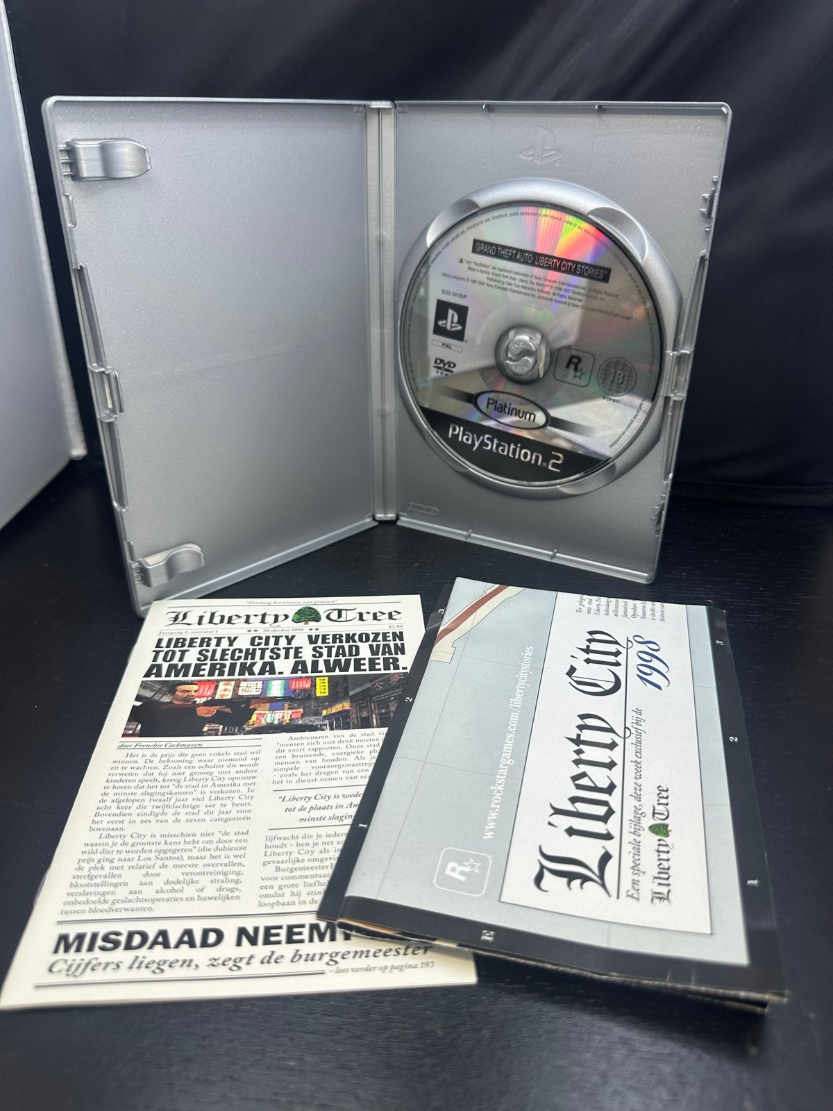 Grand Theft Auto: Liberty City Stories PS2 Platinum, Avontuur en Actie, Vanaf 18 jaar, G, Verzenden
