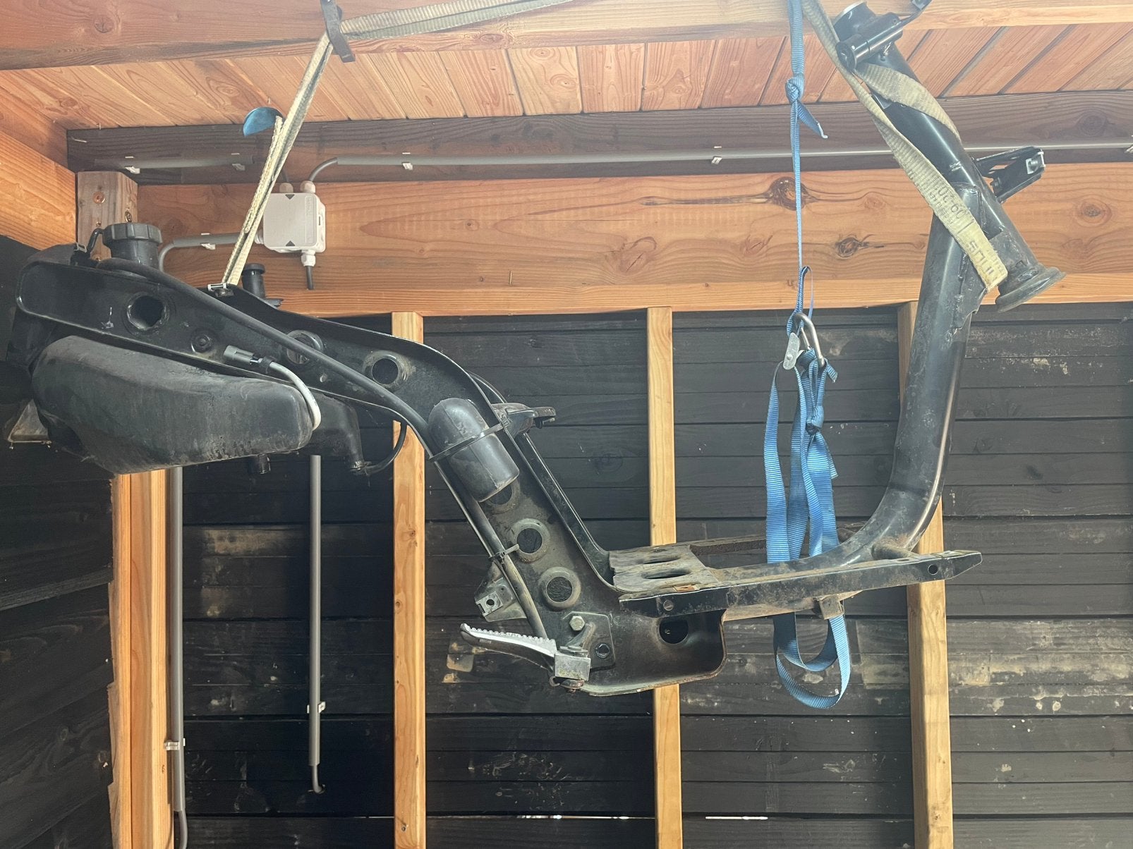 Piaggio type 3 frame, Ophalen of Verzenden, Gebruikt