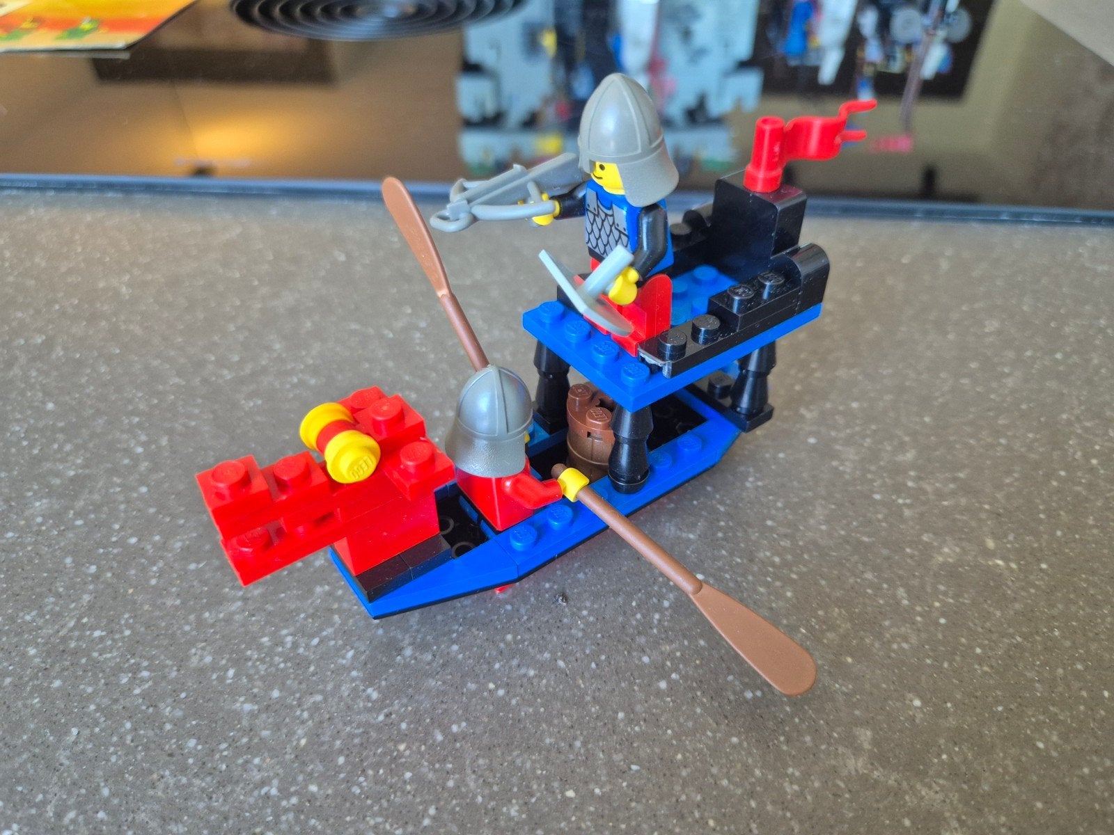 Lego Castle 6018 Battle Dragon met instructies, Compleet, Gebruikt, Lego, Ophalen of Verzenden