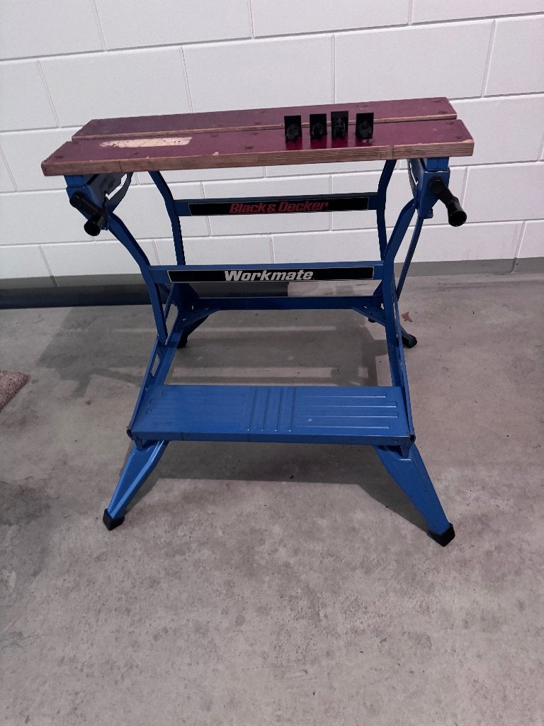 Black&Decker Workmate, Doe-het-zelf en Verbouw, Ophalen, Gebruikt, Minder dan 70 cm, Inklapbaar