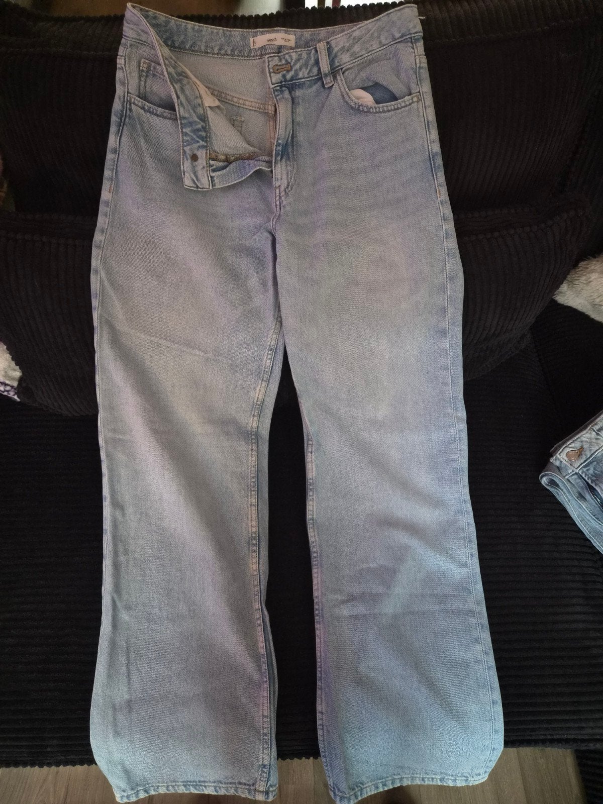 mango jeans, Ophalen, Zo goed als nieuw, Blauw, W30 - W32 (confectie 38/40)