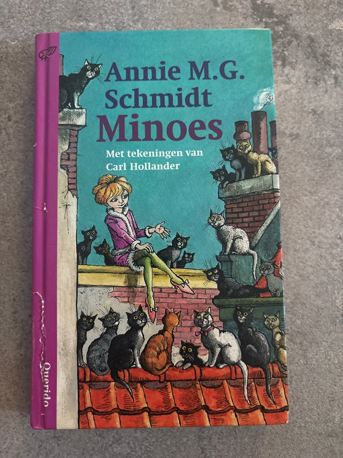 Minoes - Annie M.G. Schmidt (Querido), Ophalen of Verzenden, Gelezen, Fictie algemeen