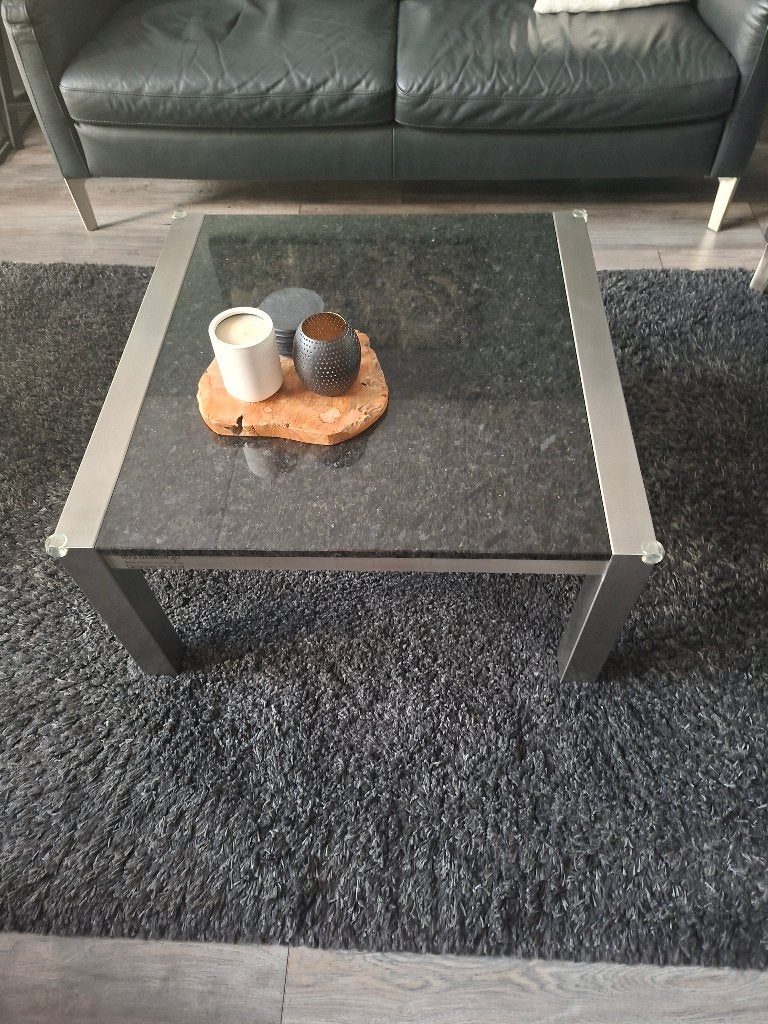 salontafel, Huis en Inrichting, Ophalen, Gebruikt, 50 tot 100 cm, Vierkant