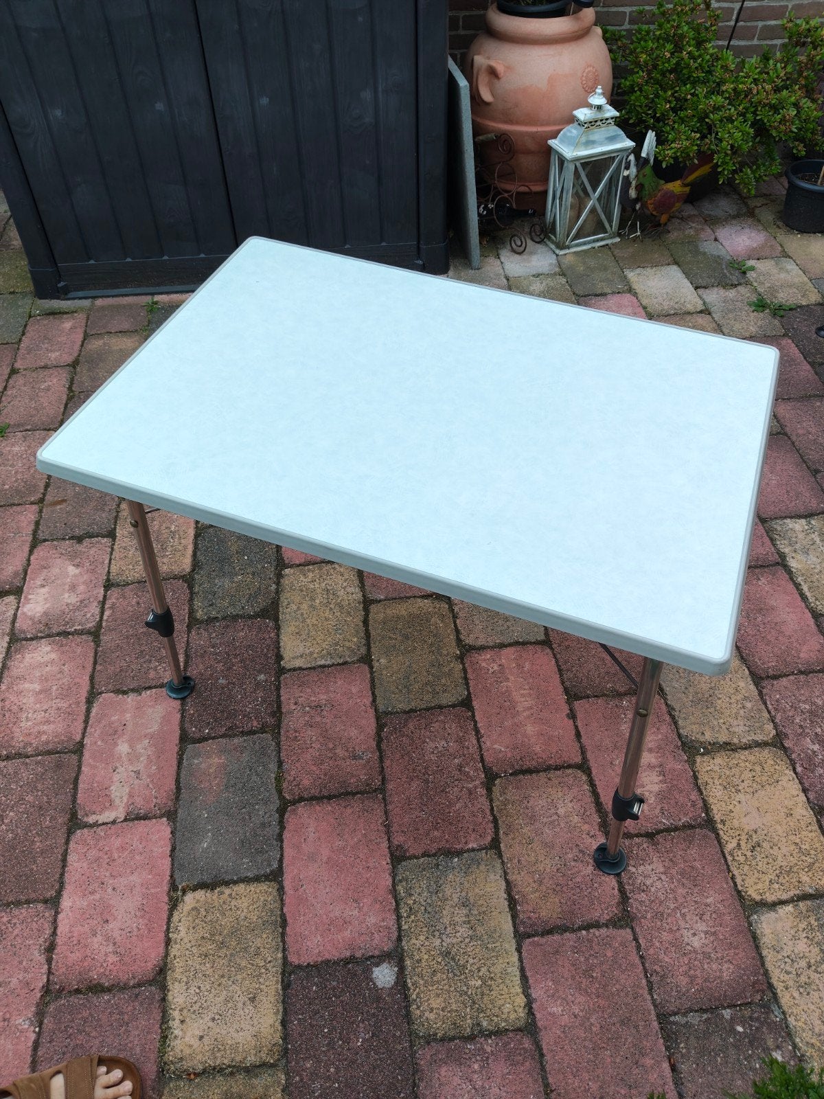 dukdalf stabilic camping tafel, Ophalen, Gebruikt, Campingtafel