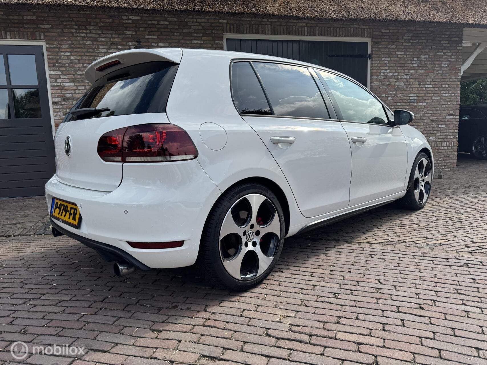 Volkswagen Golf 2.0 GTI DSG 5 Deurs dakraam, Auto's, Euro 5, Gebruikt, 4 cilinders, Wit
