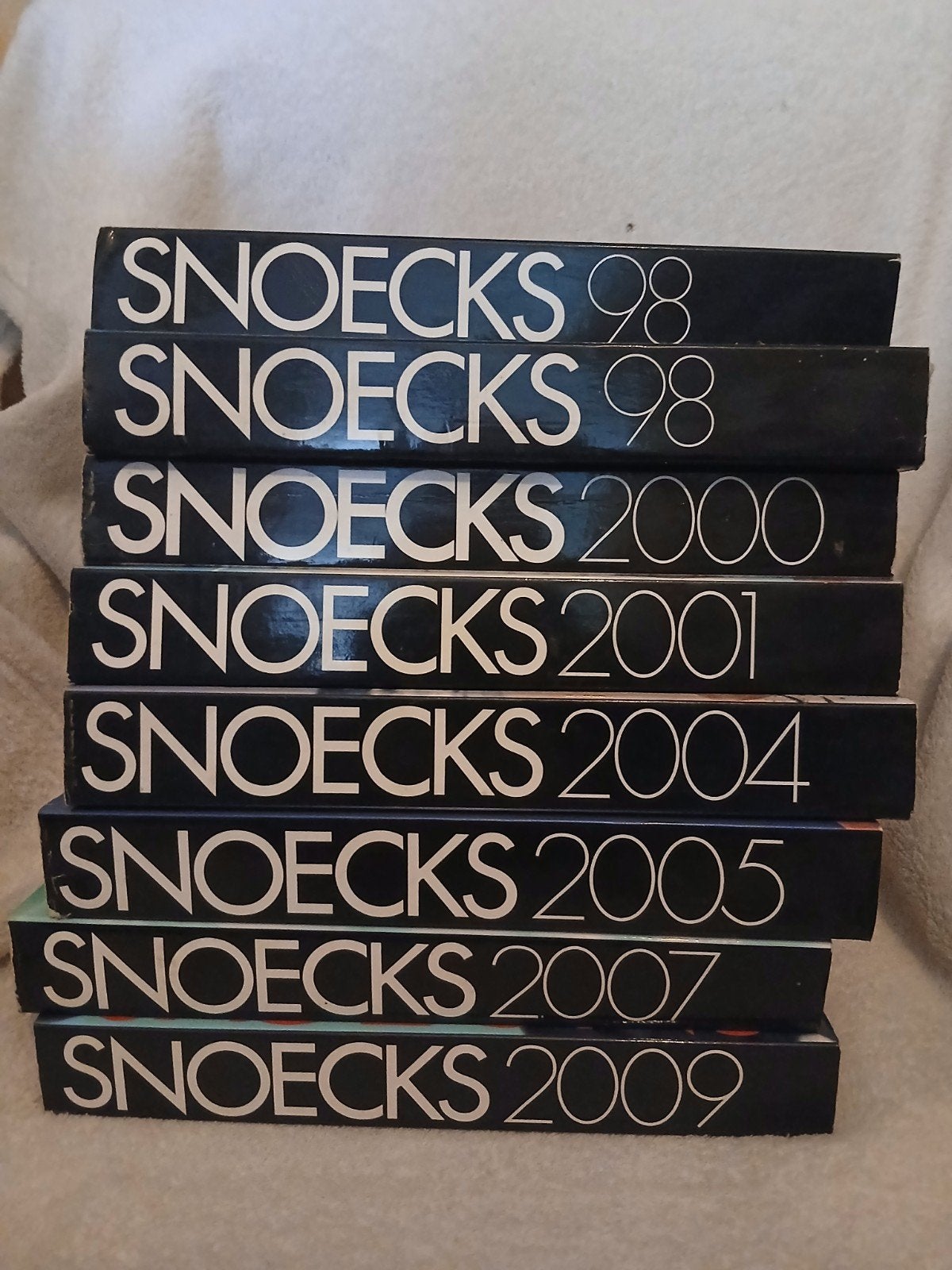 Snoecks Diverse Jaren, Ophalen, Zo goed als nieuw