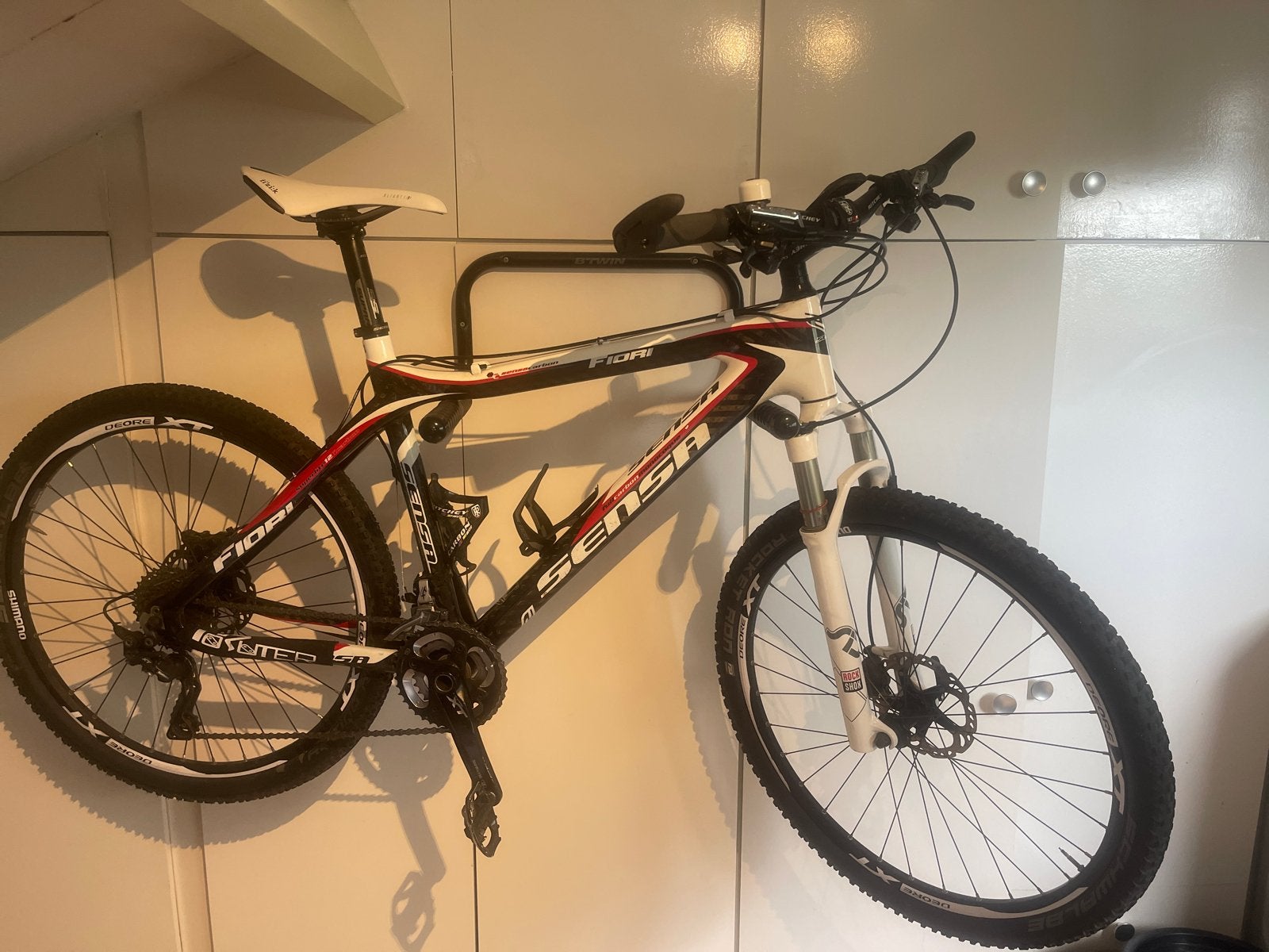 Sensa Fiori Carbon Mountainbike - XT Afmontage 26 inch, Gebruikt, Hardtail, Heren, 45 tot 49 cm
