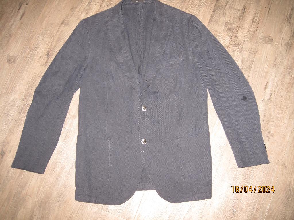 Eduard Pelger zwart wollen colbert maat 27 (maat XXL), Kleding | Heren, Kostuums en Colberts, Zwart, Overige maten, Ophalen of Verzenden