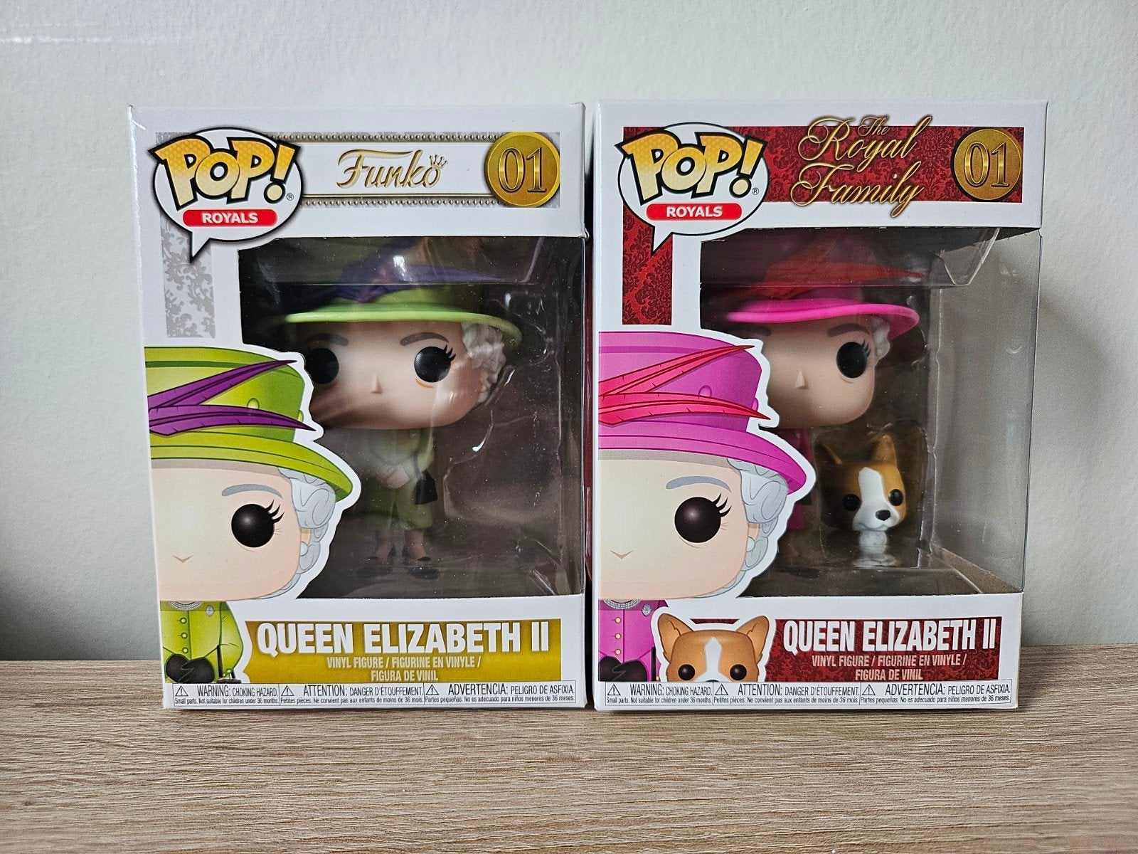 Nieuw: Funko 2x Queen Elizabeth II + gratis protectors, Verzenden, Nieuw