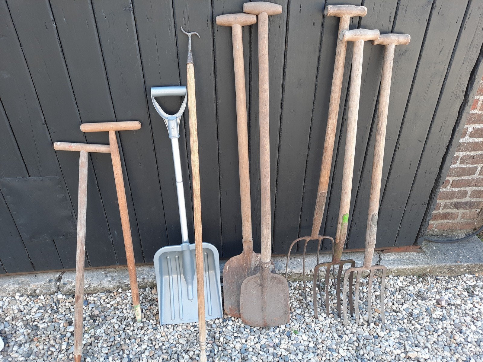 Tuingereedschap - diverse soorten, Ophalen