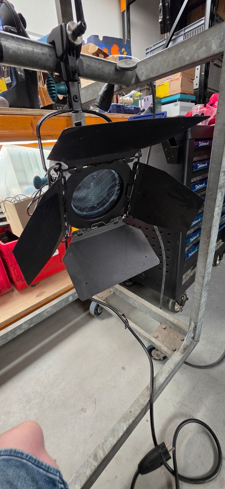 Strand Quartzcolor 650W Studio Fresnel Licht, Ophalen of Verzenden, Gebruikt