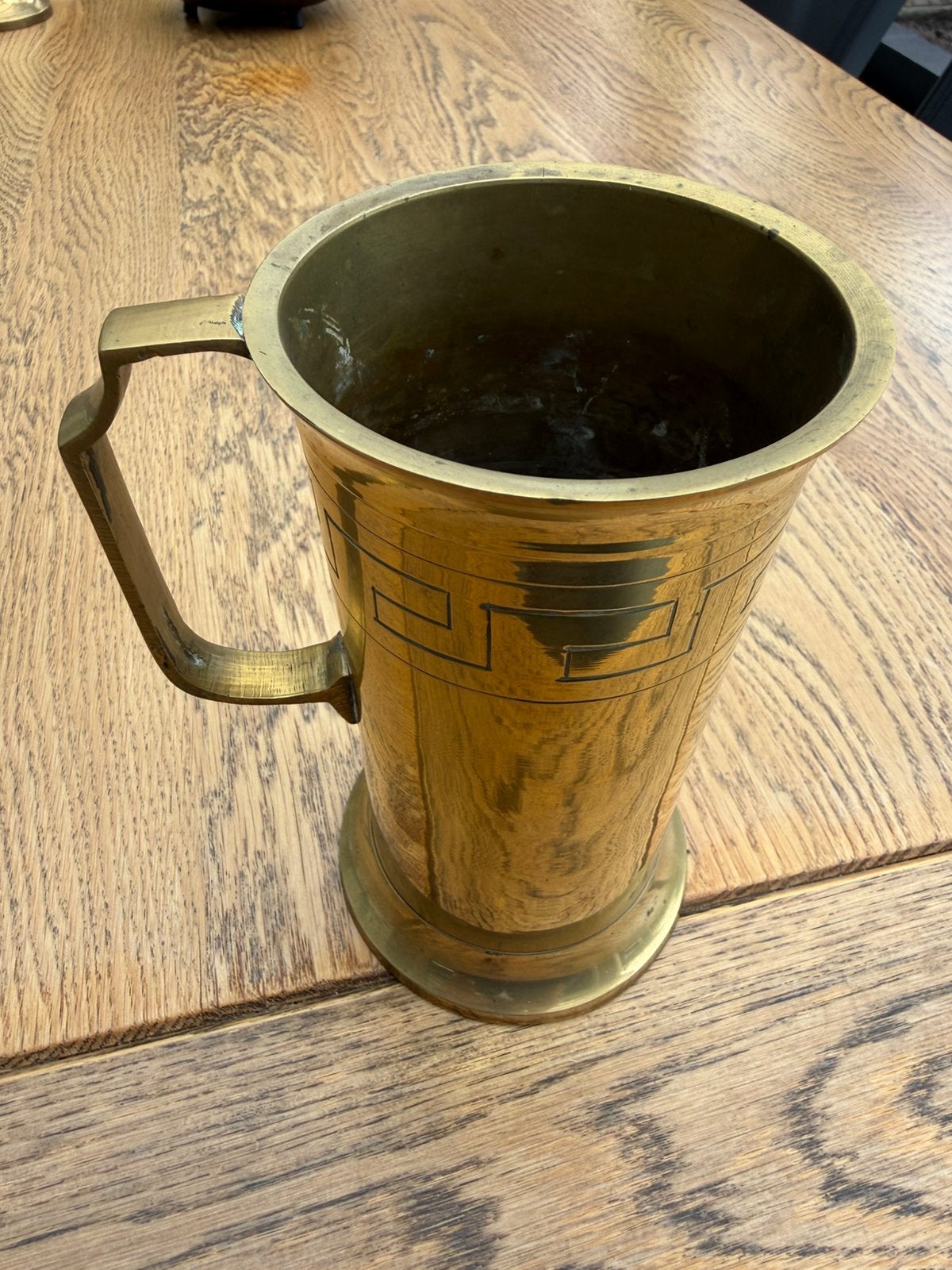 Messing liter, Antiek en Kunst, Ophalen