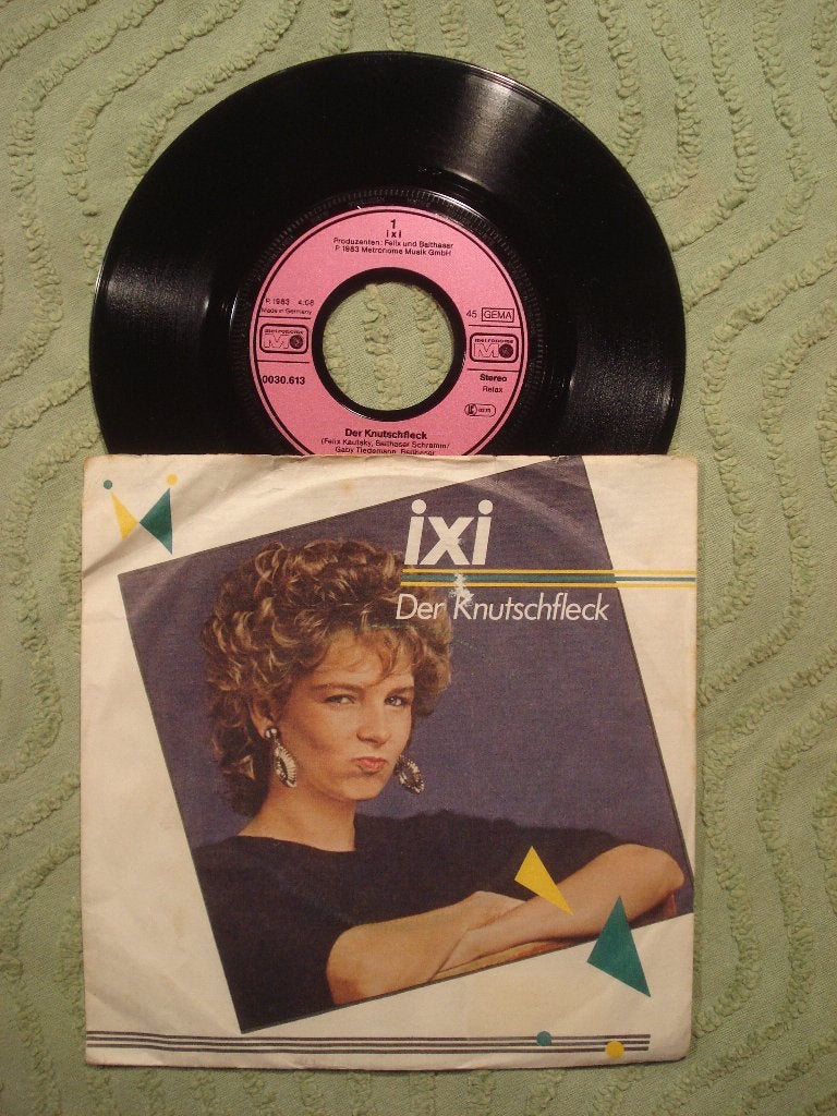 Ixi 7" Vinyl Single: ‘Der Knutschfleck’ (Duitsland) NDW, Ophalen of Verzenden, Gebruikt, 7 inch, Pop