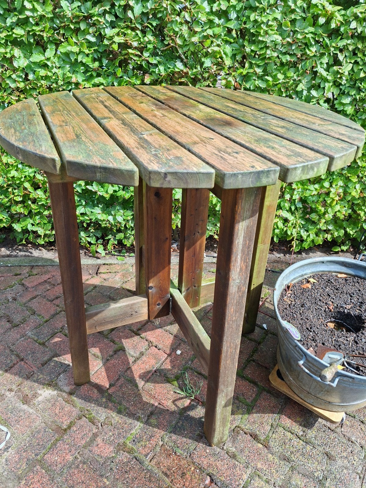 Statafel inklapbaar bladdiameter 100cm, Ophalen