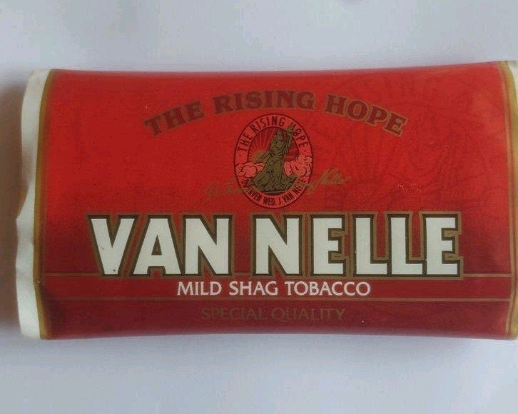 Vintage ongeopende Van Nelle Mild Shag Tobacco, Ophalen of Verzenden, Nieuw, Tabaksdoos of Verpakking