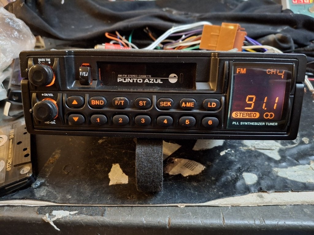 Punto Azul radio/cassette vintage jaren 80, Gebruikt, Av. San Francisco 1807-B, Col. San Manuel, 72570 Puebla, Mexico, Ophalen of Verzenden