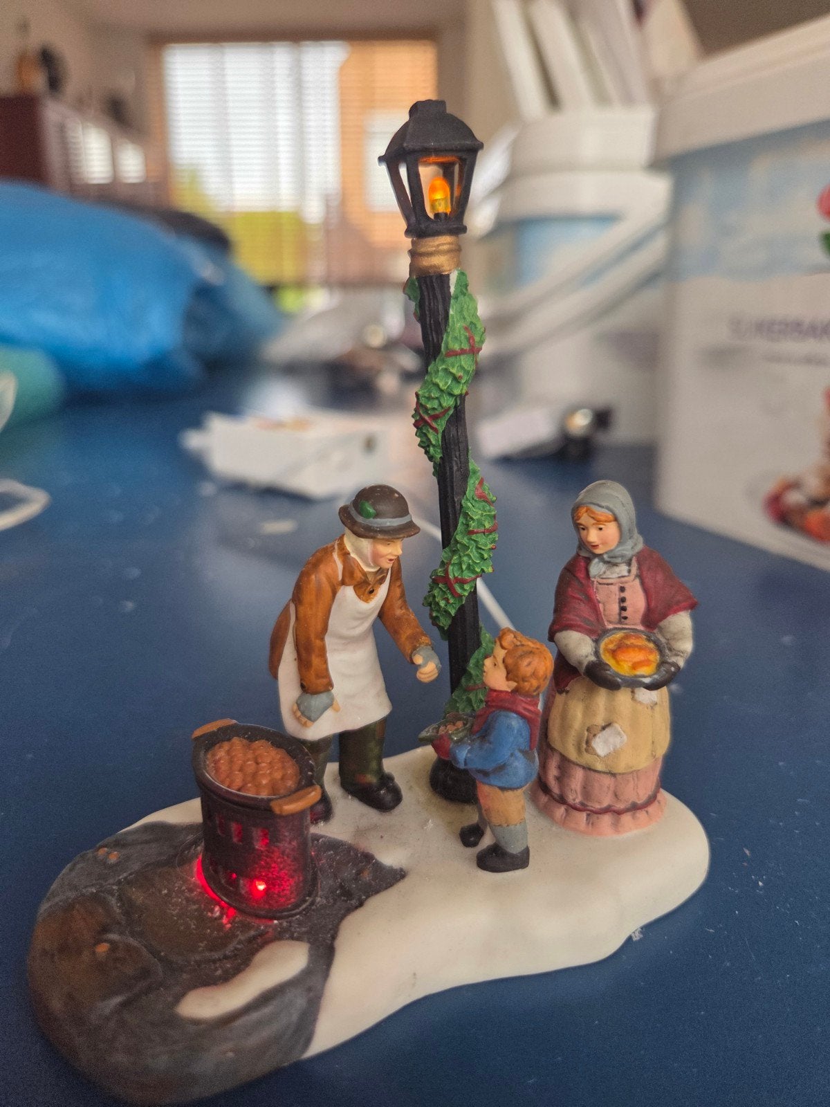 Department 56 chestnut vendor kerstdorp, Ophalen of Verzenden