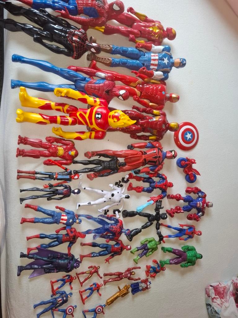 Grote collectie Marvel actiefiguren, Ophalen of Verzenden, Gebruikt