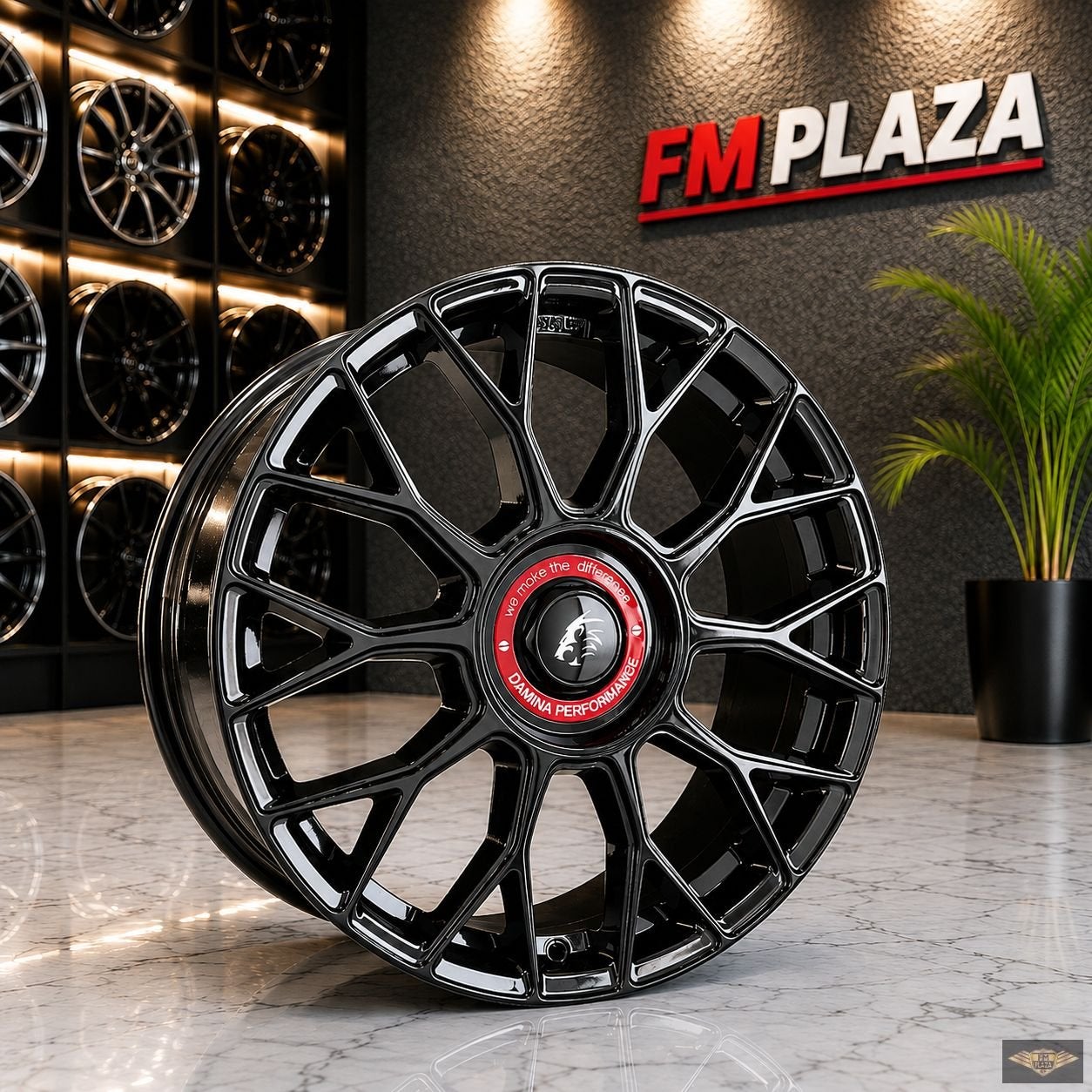 19 inch 5x112 Vossen look (Damina Performance) Velgen Nieuw, 19 inch, Velg(en), -, -
