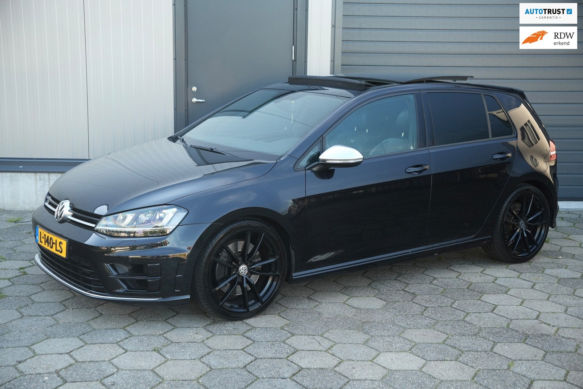 Volkswagen Golf 2.0 TSI R 4Motion Vol Opties! DSG, pano etc., Auto's, Gebruikt, 4 cilinders, 1984 cc, Zwart