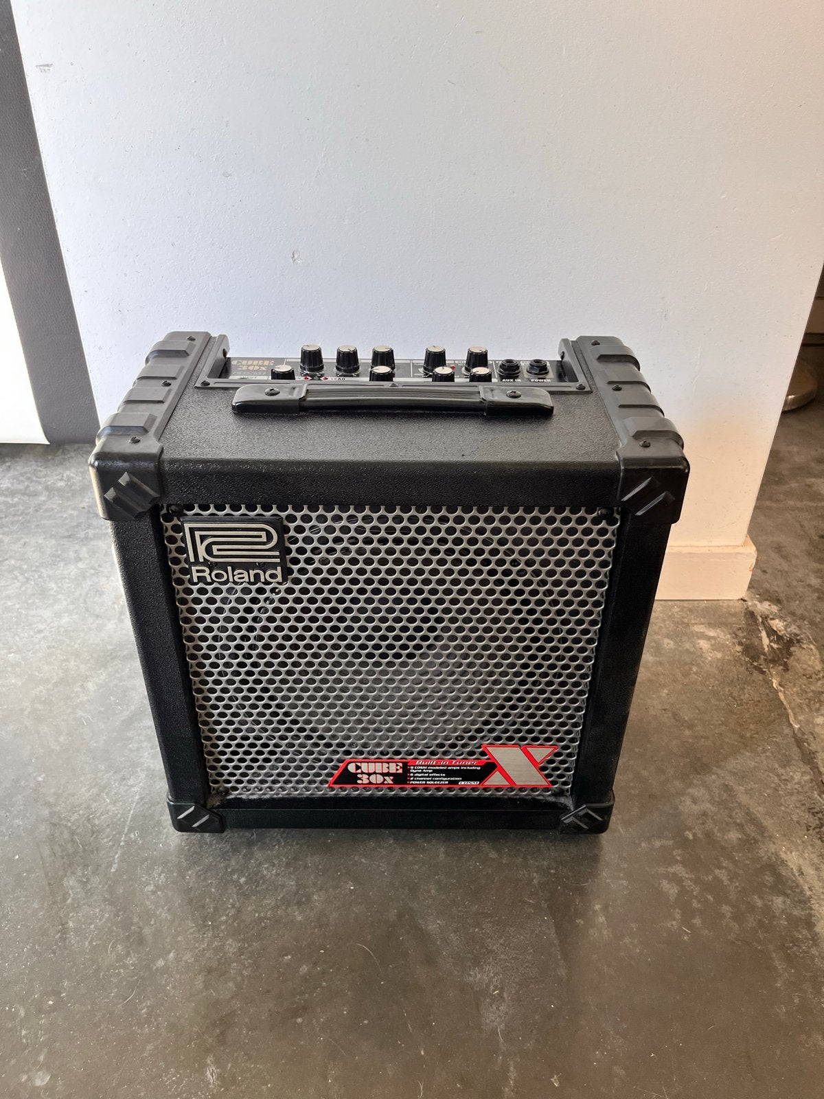 Roland Cube 30X gitaarversterker, Muziek en Instrumenten, Versterkers | Bas en Gitaar, Ophalen of Verzenden, Gebruikt, Gitaar
