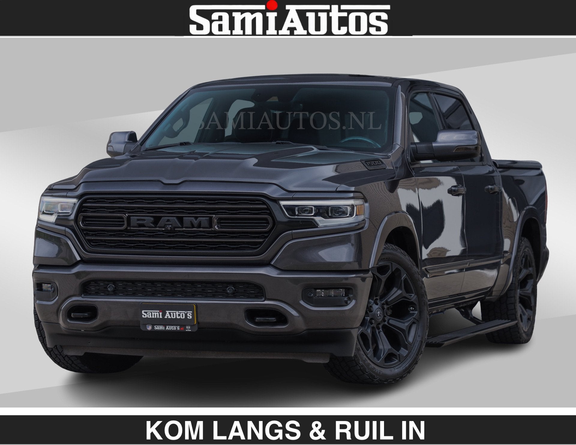 Dodge Ram LIMITED | HEMI 5.7 V8 | MWK KLEP | BOM VOL | GRANI, Auto's, Automaat, Gebruikt, 5654 cc, Met garantie (alle)