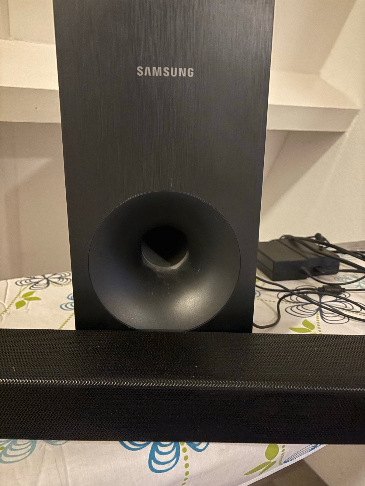 Samsung HW-K430 Soundbar met draadloze subwoofer, Ophalen, Met externe subwoofer, Gebruikt