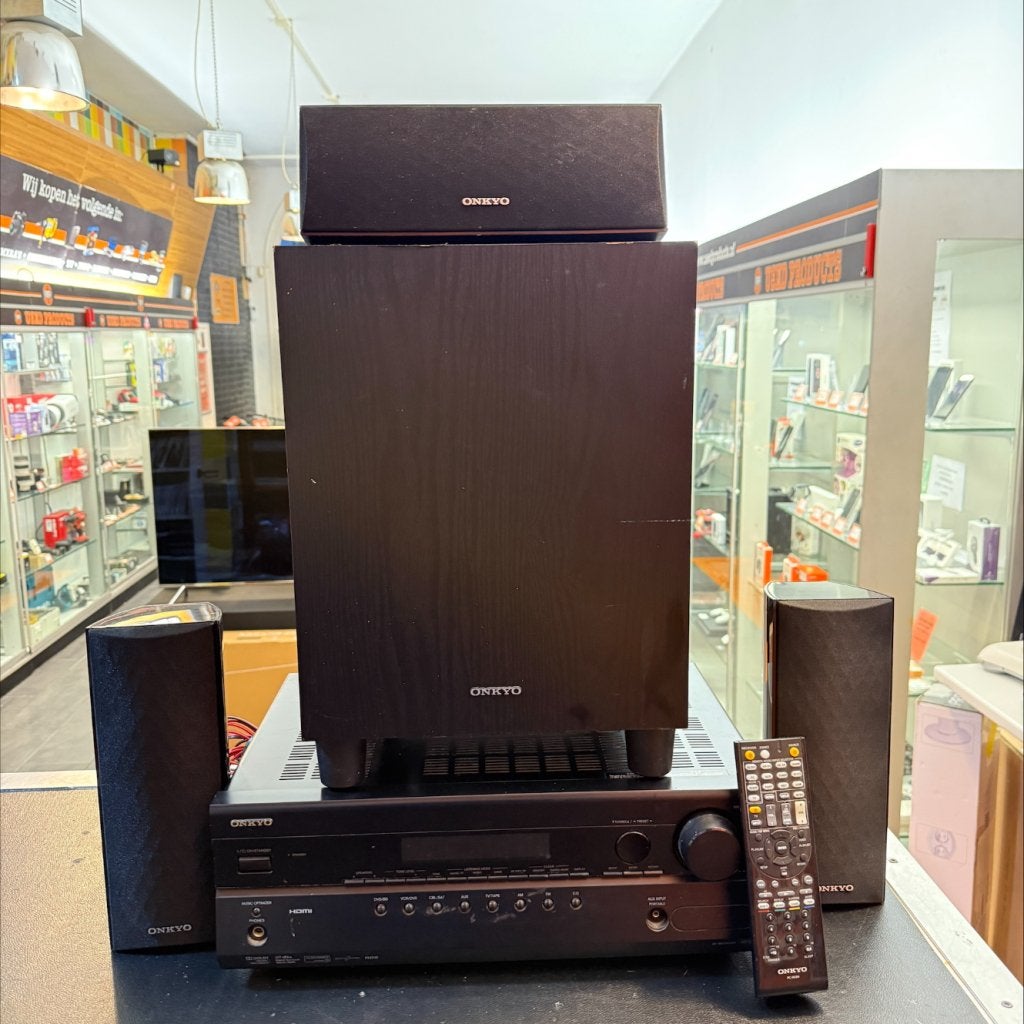 Onkyo Home Cinema Set - speakers + subwoofer | Met Garantie, Onkyo, Zo goed als nieuw, Support@onkyo.com, 2-1 Nisshin-cho, Neyagawa-shi
Osaka 572-8540
Japan
