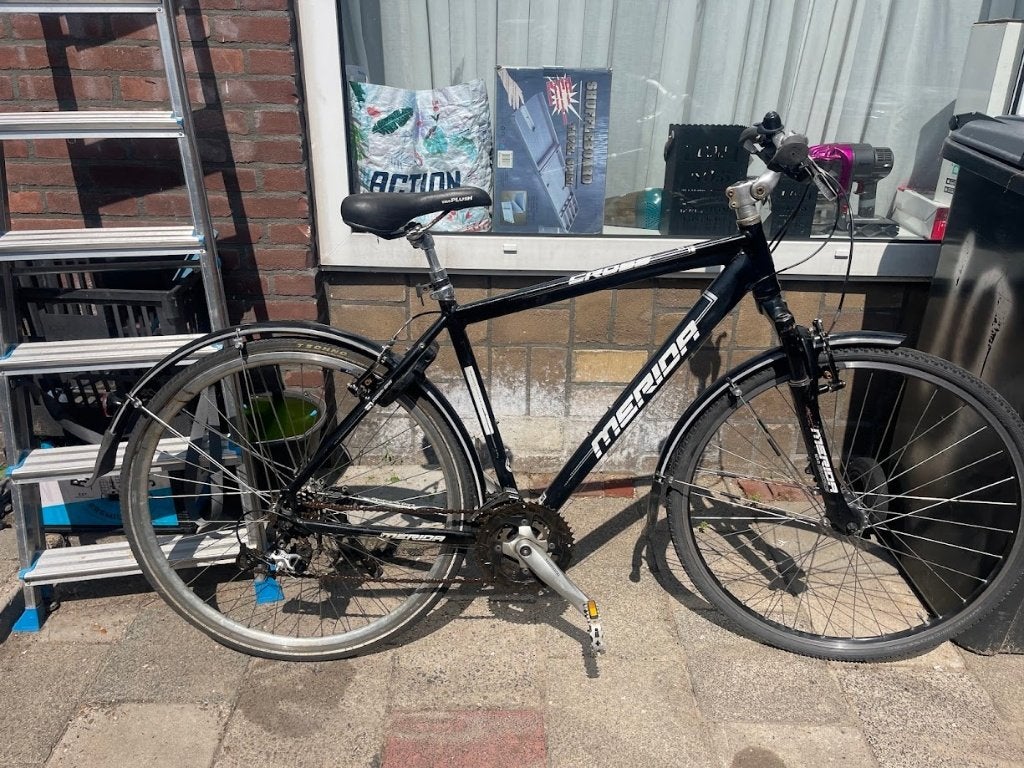 28 inch Merida, 52 cm, versnellingen, licht en slot!, Ophalen, Gebruikt, Hardtail, Merida