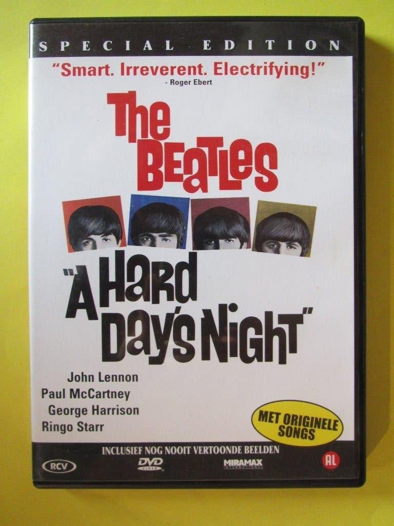 DVD A Hard Day's Night (Beatles film), Alle leeftijden, Ophalen of Verzenden, Zo goed als nieuw, Britse komedie