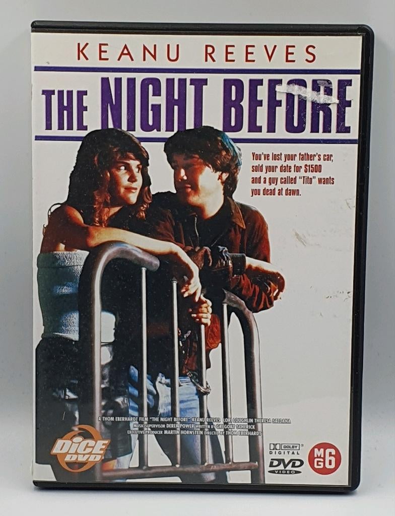 Te koop: The Night Before DVD met Keanu Reeves, Vanaf 6 jaar, Ophalen of Verzenden, Zo goed als nieuw, Romantische komedie