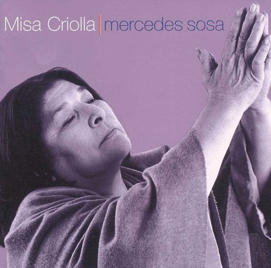ARIEL RAMIREZ Misa Criolla & Navidad Nuestra Mercedes Sosa, Ophalen of Verzenden, Zo goed als nieuw, Romantiek, Inclusief doosje