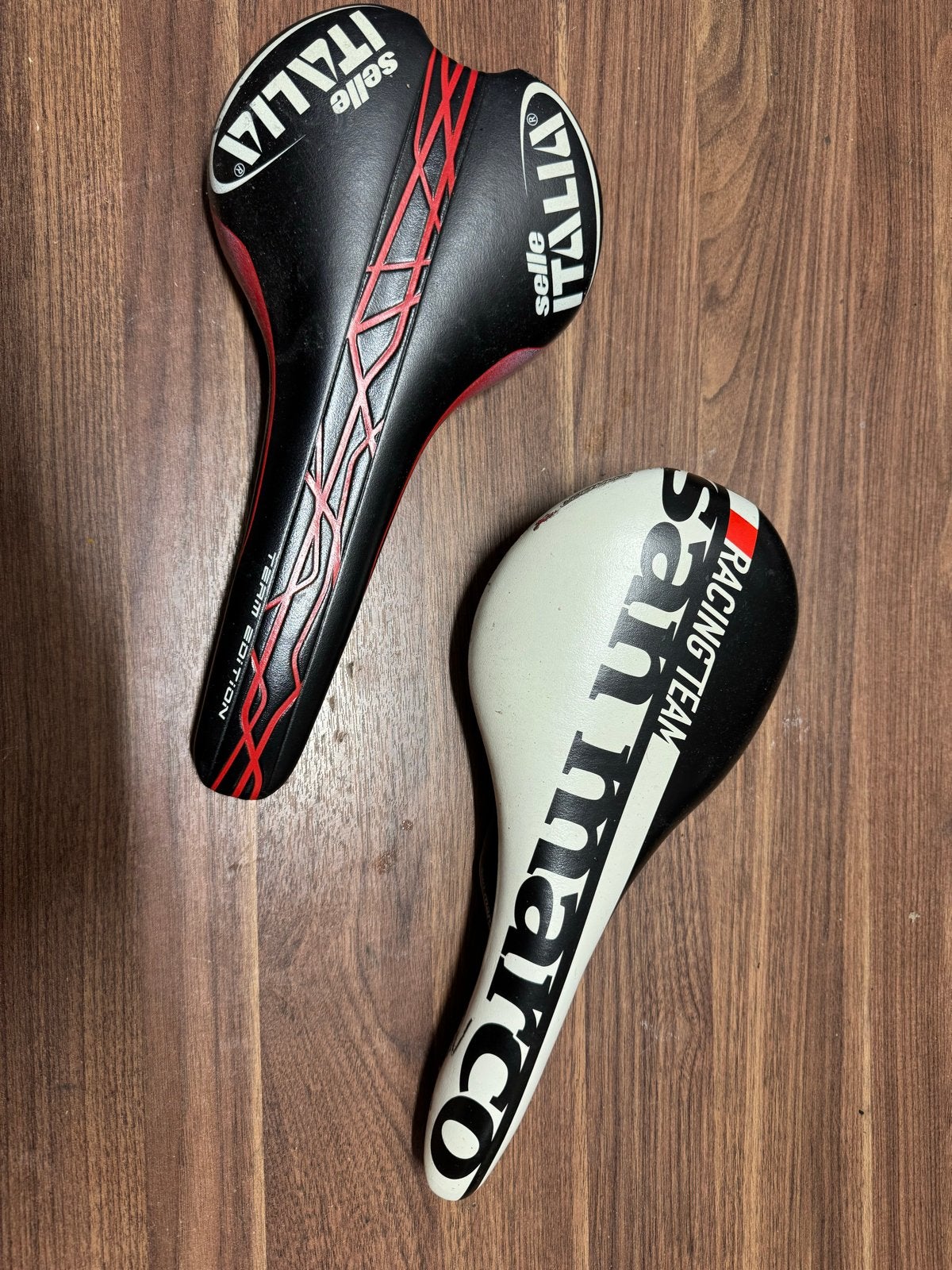 Selle Italia en San Marco racefietszadels - Gebruikt, Gebruikt, Kunststof, Ophalen of Verzenden, Zadel