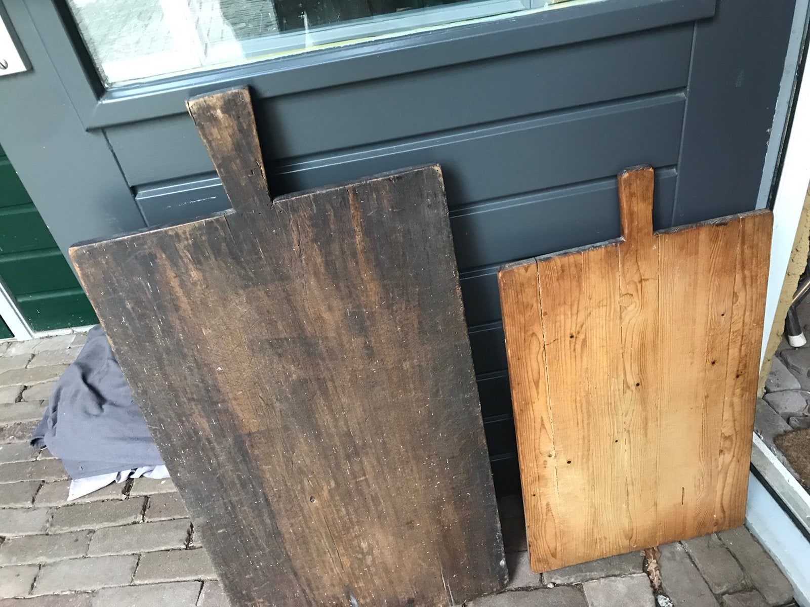 Antieke kaasplanken  2 stuks, Ophalen