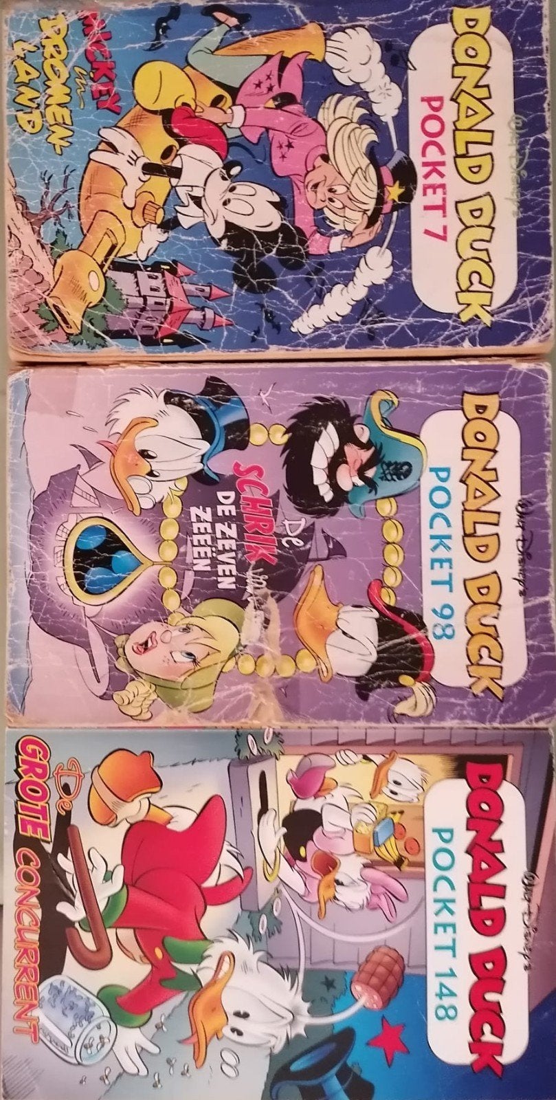Diverse Donald Duck Pocketboeken, Meerdere stripboeken, Ophalen, Gelezen, Walt Disney