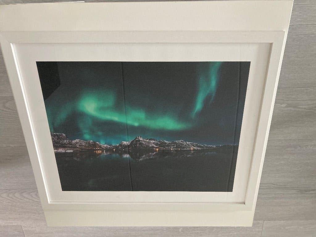 Schilderij van het noorderlicht, Ophalen of Verzenden