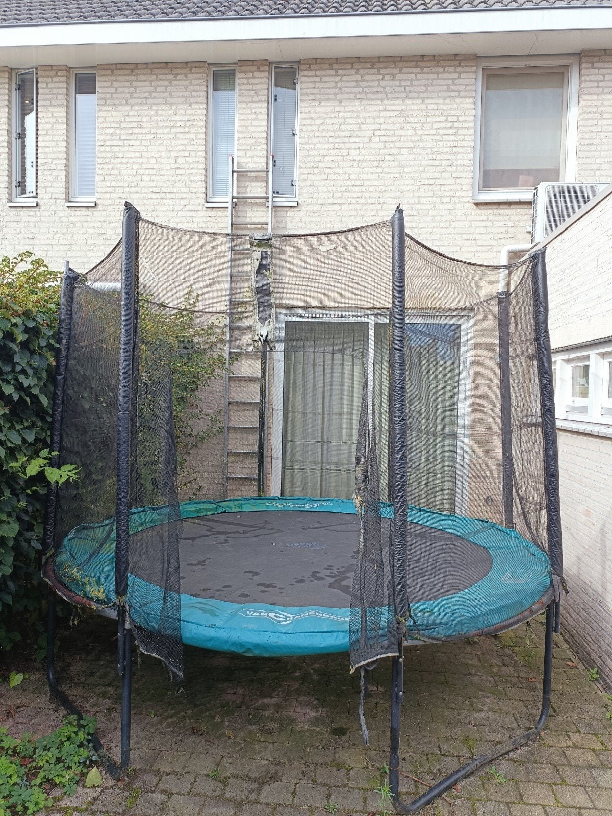 Trampoline 3 meter doorsnede, Ophalen, Gebruikt