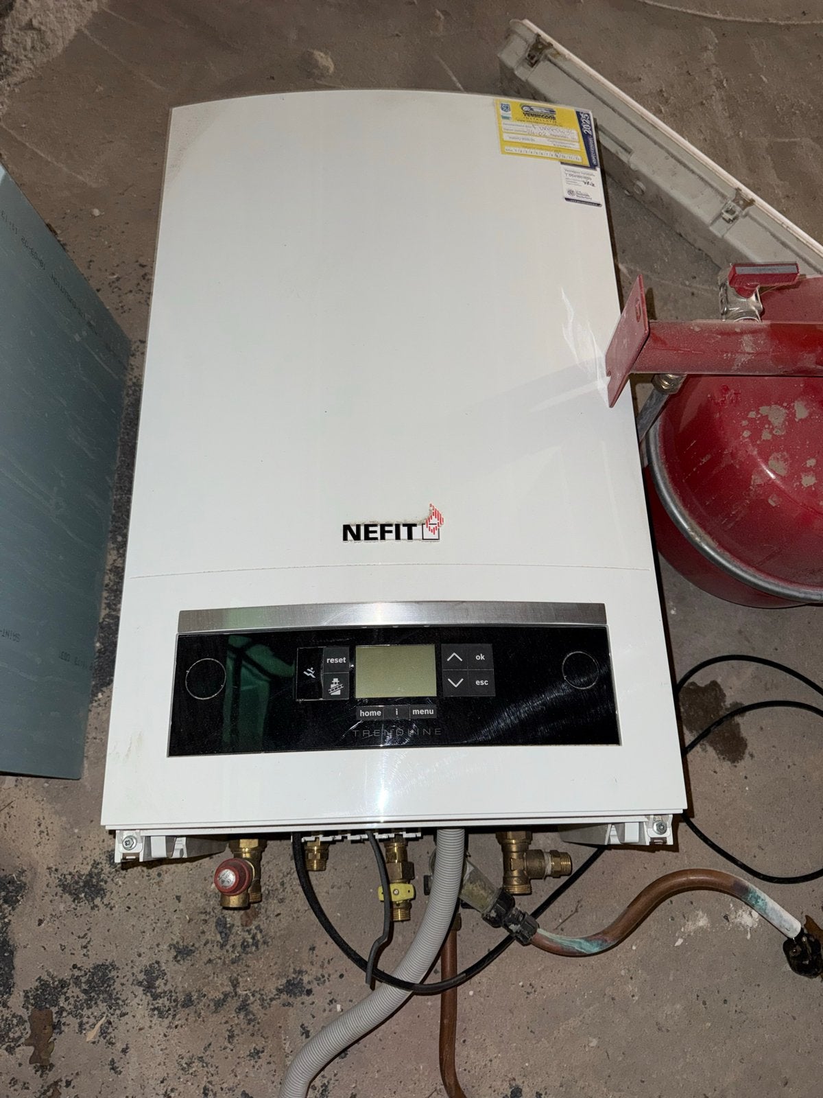 Nefit TrendLine HRC25 CW4 II CV-ketel, Ophalen, Gebruikt, Cv-ketel of Combi-ketel, Hoog rendement (Hr)