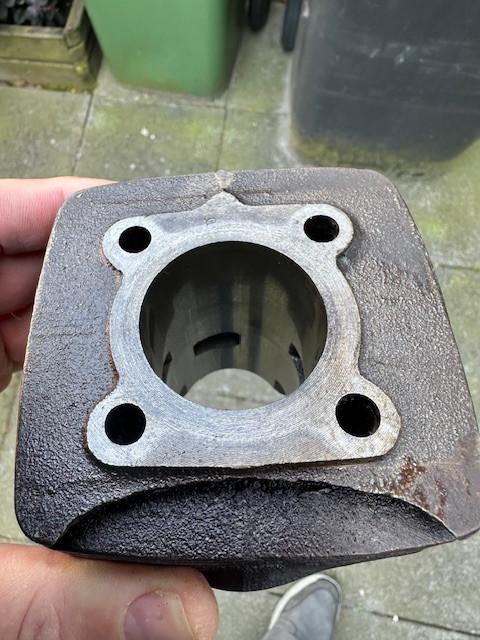 Tomos 4L cilinder 55CC+pet, Ophalen, Gebruikt, Cilinder, Overige merken