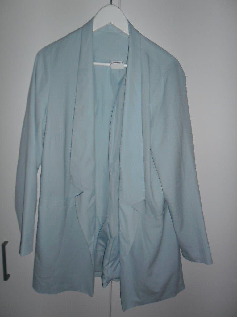 Junarose Licht Blauwe Blazer Colbert Maat 42 (NIEUW), Junarose, Blauw, Maat 42/44 (L), Nieuw