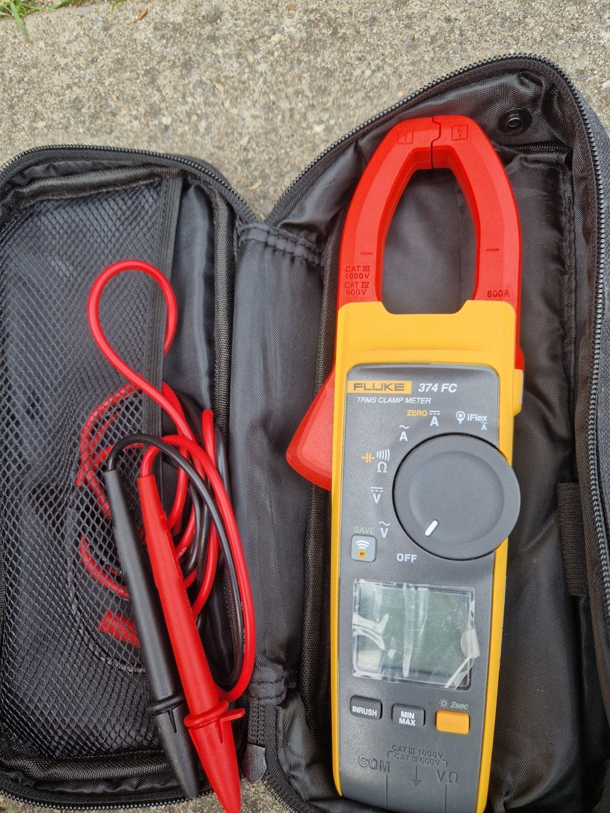 Fluke 374 Multimeter stroomtang digitaal, Ophalen of Verzenden, Zo goed als nieuw, Multimeter