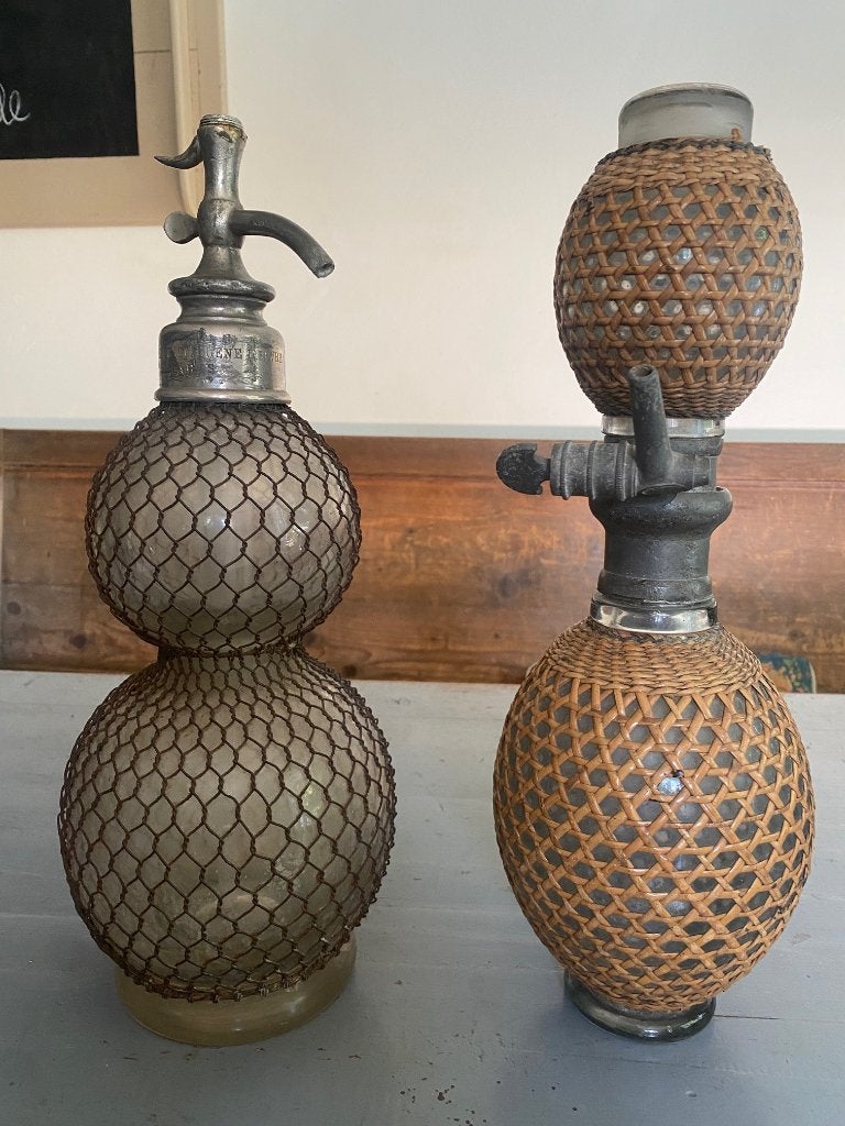 Spuitfles / Siphon Seltz Briet, Antiek en Kunst, Ophalen of Verzenden