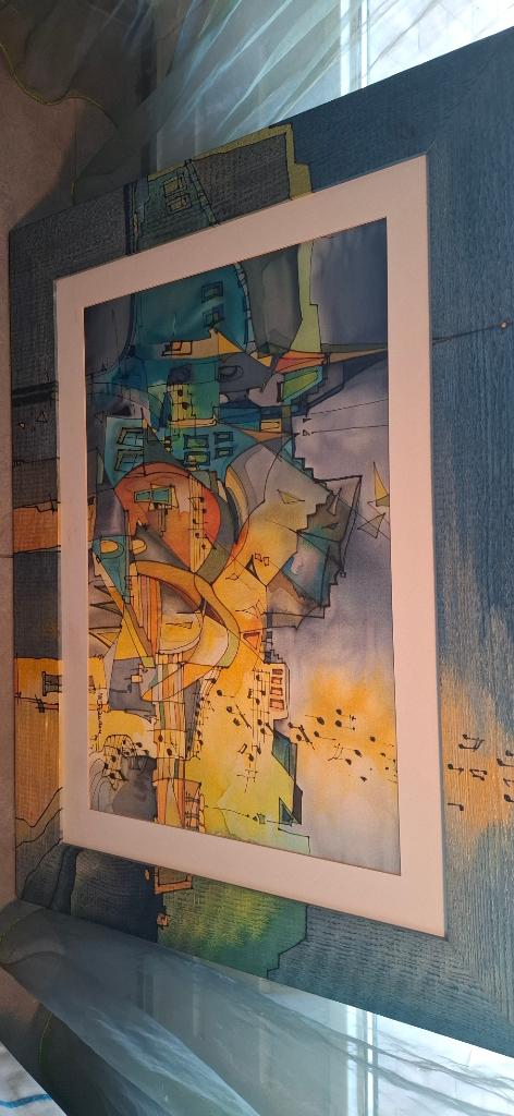 Schilderij Martina Reimann, Antiek en Kunst, Kunst | Schilderijen | Klassiek, Ophalen of Verzenden