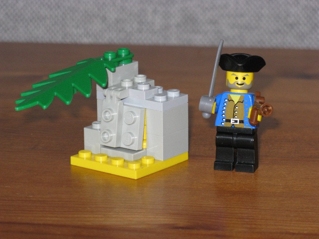 lego 1747 Piraat met schat, Ophalen of Verzenden, Zo goed als nieuw, Lego