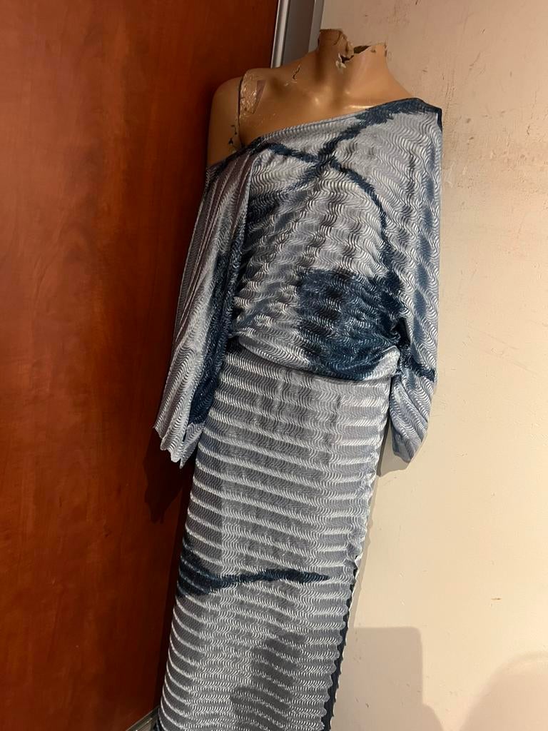 OUI MOMENT jurk mee split maat m zgan, Maat 38/40 (M), G, Blauw, G